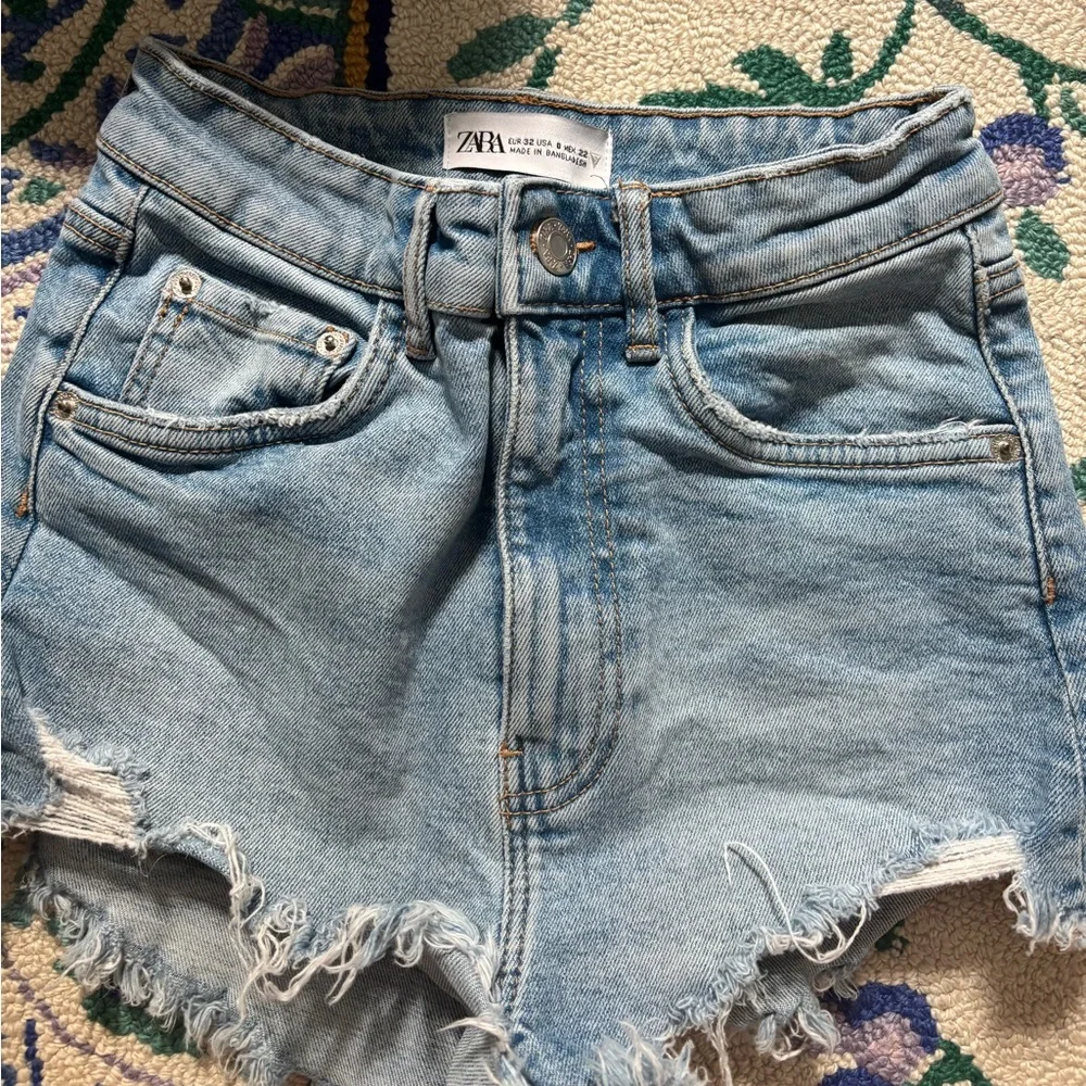 Zara denim shorts